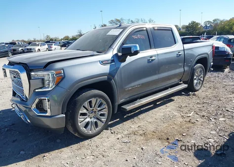 2021 GMC Sierra 1500 4Wd Short Box Denali из США, поврежденный, VIN 3GTU9FEL5MG333647